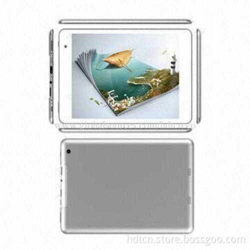 7.85-inch Mini Pad Size Tablet PCs, RK3188 Quad Core Cortex-A9, 1/8GB, Dual-camera